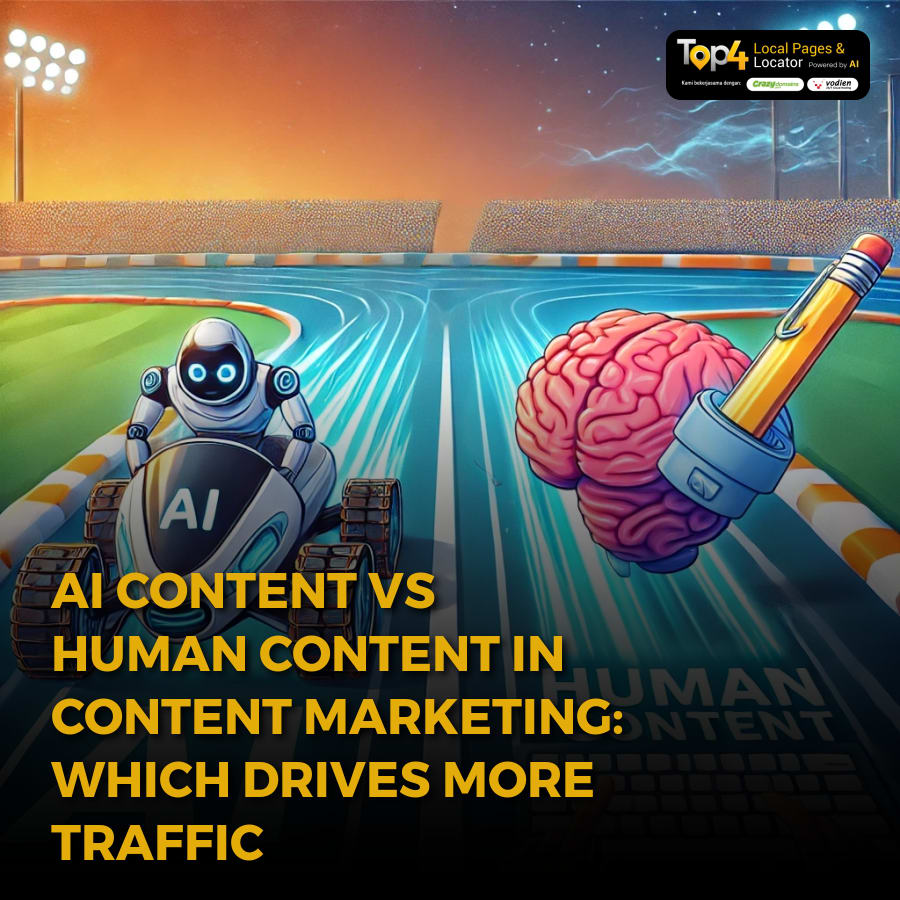 AI Content vs Human Content in Content Marketing: Which Drives More Traffic?