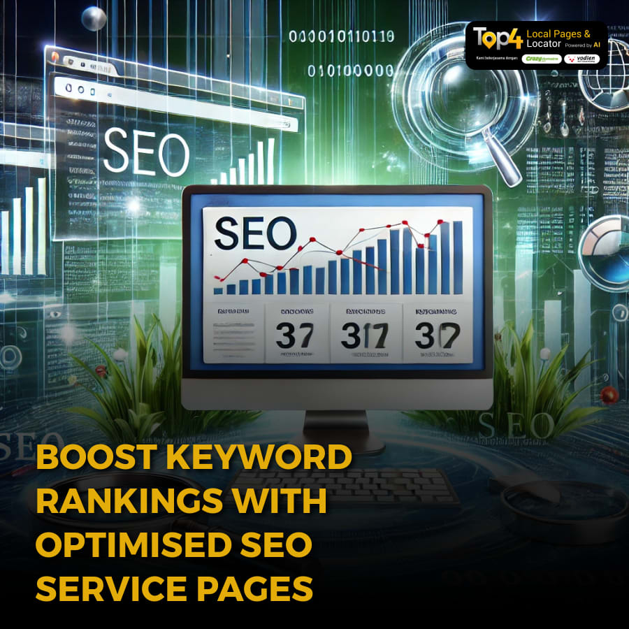 Boost Keyword Rankings with Optimised SEO Service Pages