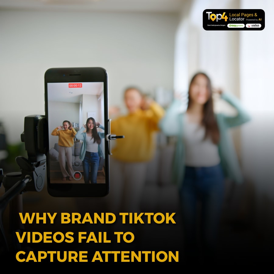 Why Brand TikTok Videos Fail to Capture Attention