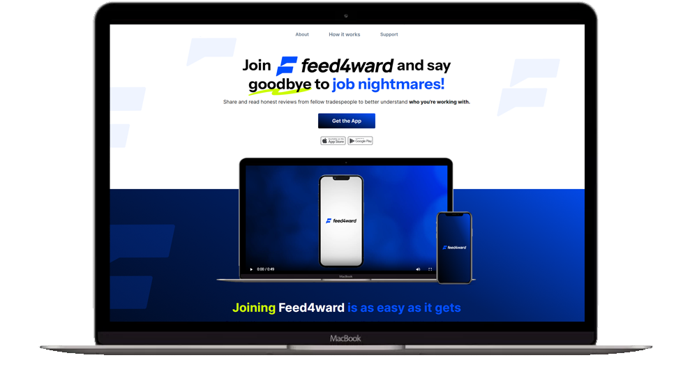 Feed4ward - Website Development