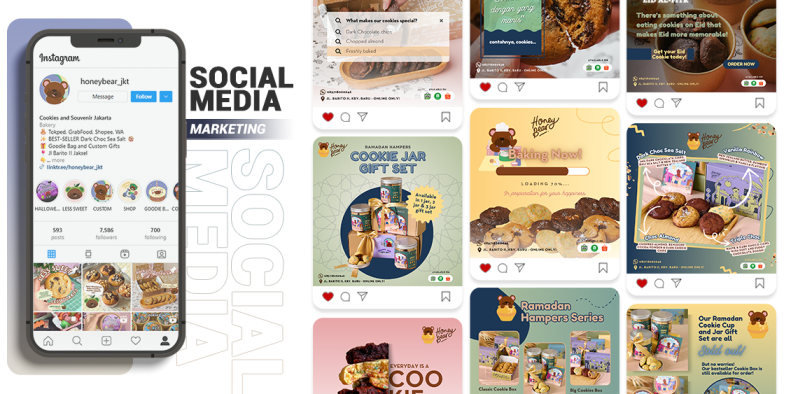 Social Media Management – HoneyBear Cookies