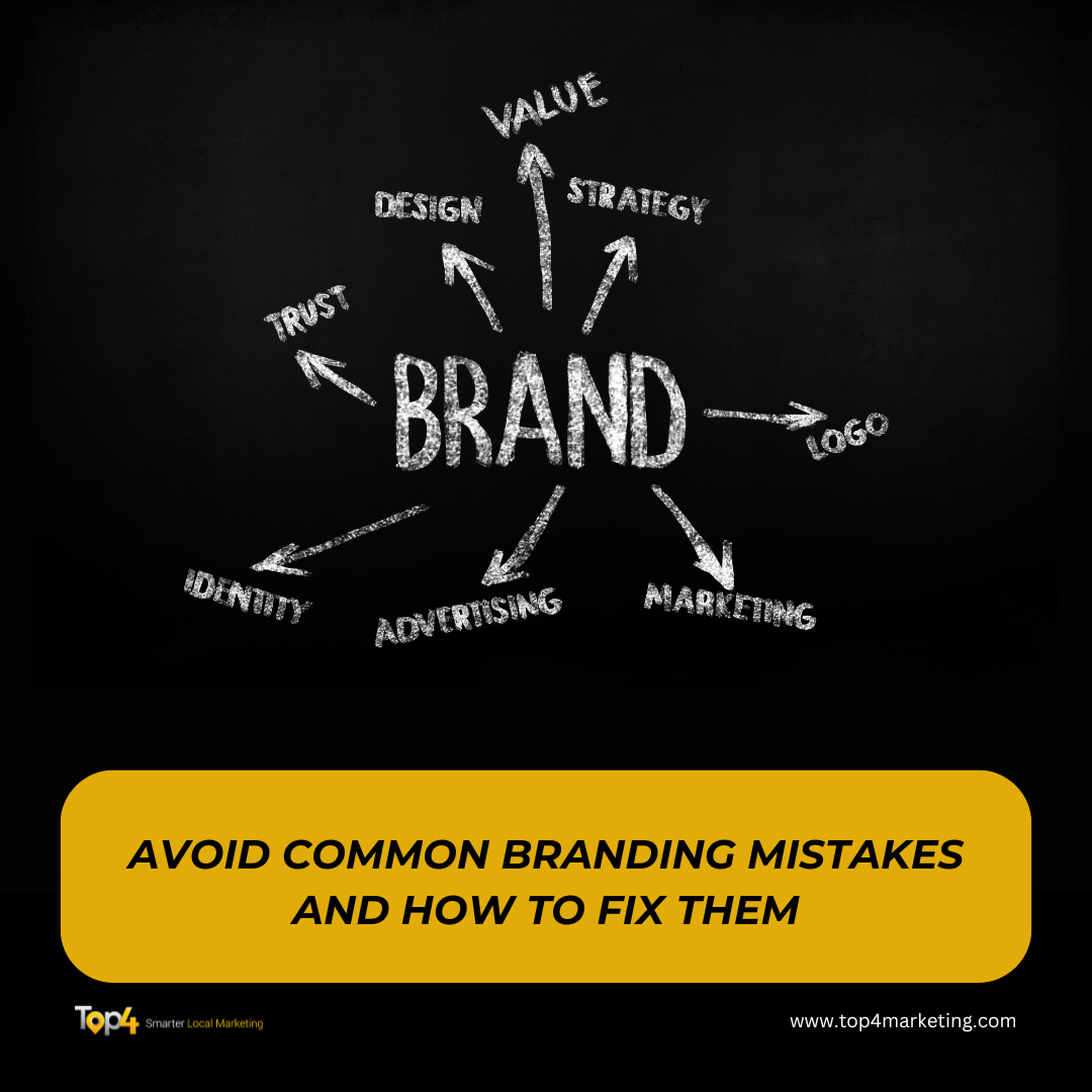 Avoid Common Branding Mistakes and How to Fix Them