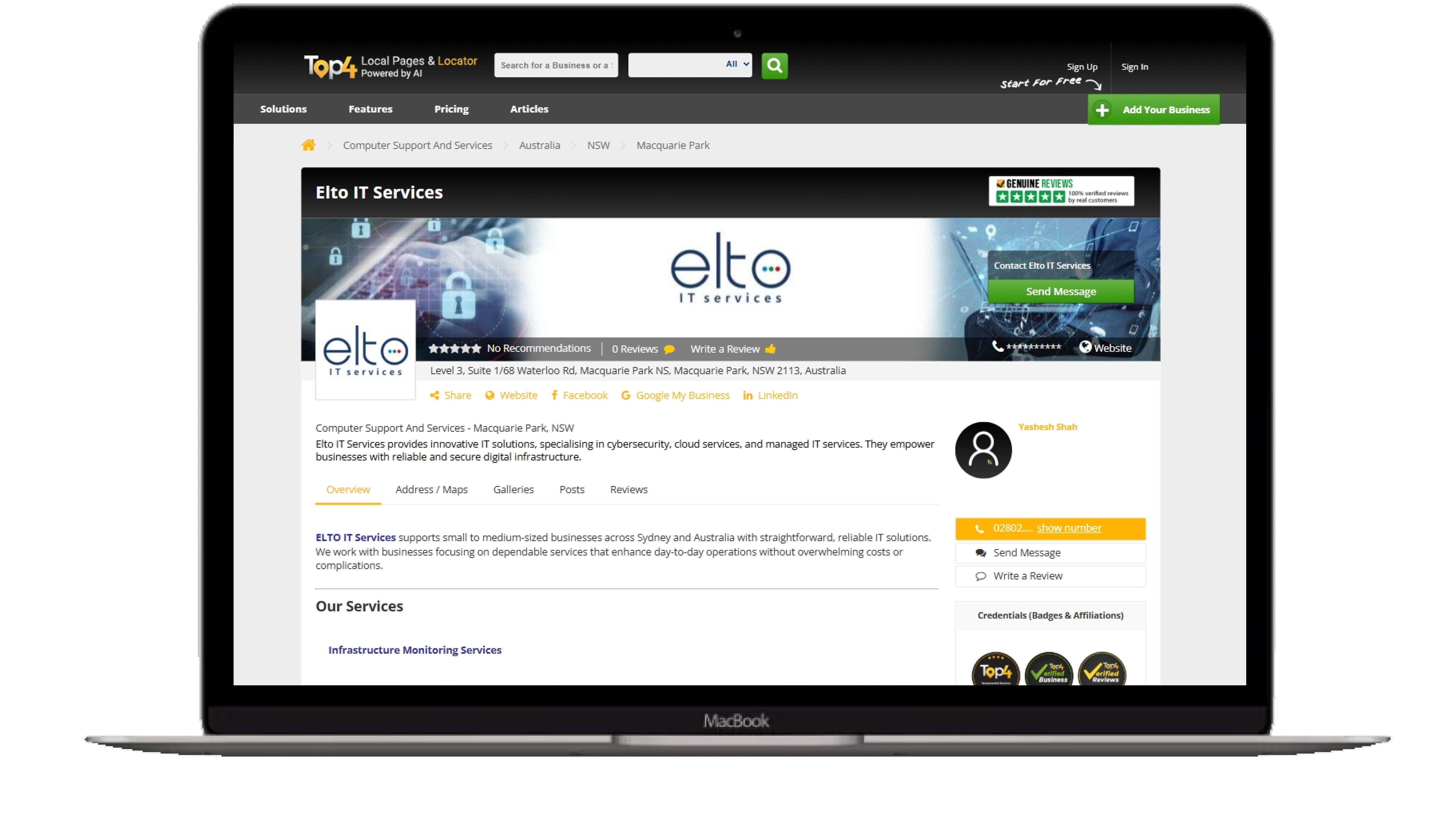 SEO Service for Elto IT Services