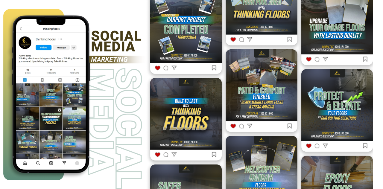 Social Media Management Services for Thinking Floors